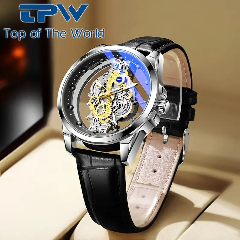π°οΈ TPW Elegant Men's Quartz Watch β Durable Steel Strap | Timeless Design | Everyday Class π - DoorAndSteps E Commerce