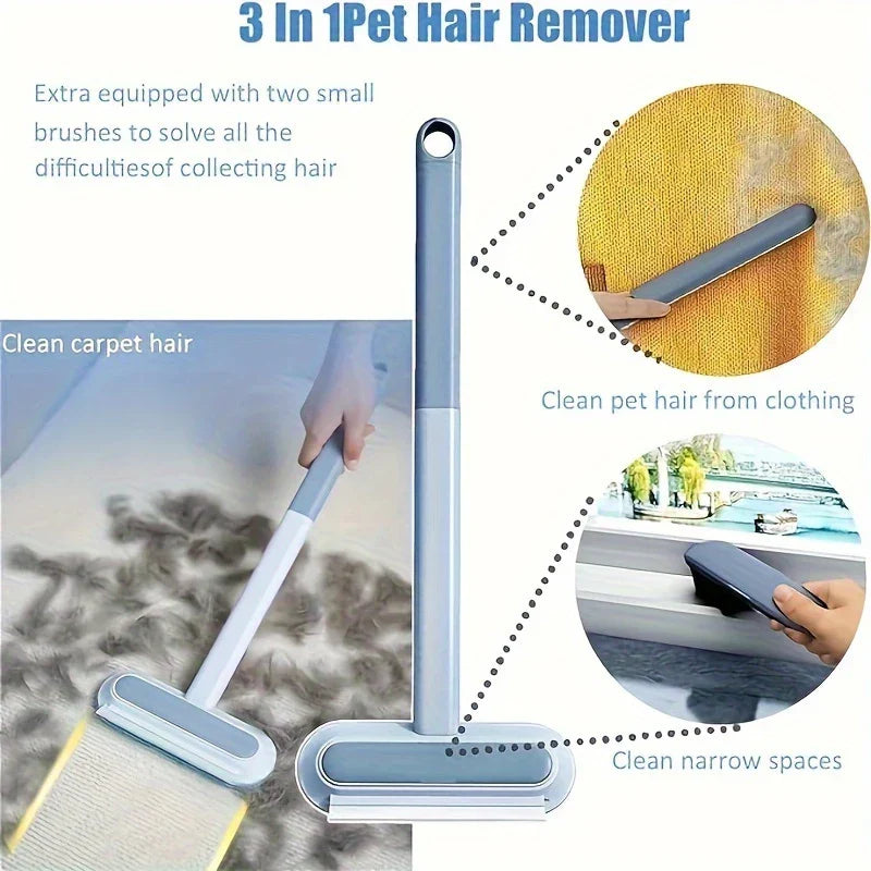 πΎ Pet Hair Remover Brush β Reusable & Washable Tool for Cats, Dogs, Furniture & Carpets ποΈ