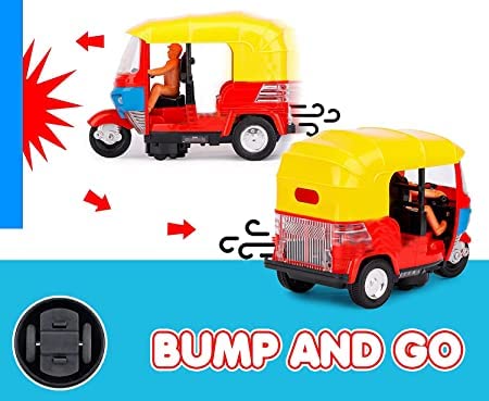 Tricycle Auto Rickshaw Toys - DoorAndSteps E Commerce