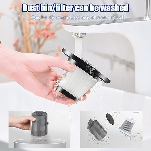 π 3-in-1 Portable Car Vacuum Cleaner β Suction, Inflation & Light | Compact & Powerful π¨π¦ - DoorAndSteps E Commerce