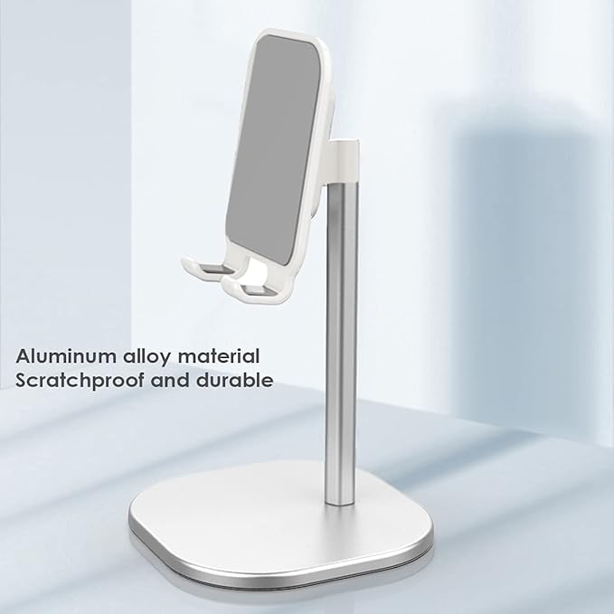 Desktop Tablet Mobile Stand, Adjustable Aluminum - DoorAndSteps E Commerce