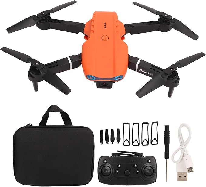 ✈️ E88 & E99 Foldable 4K Dual-Camera Drones with WiFi FPV – Beginner-Friendly Aerial Photography Kit🚁 - DoorAndSteps E Commerce