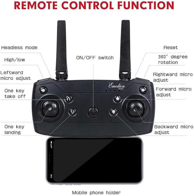 E88 Foldable Camera Drone with WiFi FPV – Dual Camera, HD Aerial Photography, Altitude Hold & One-Key Return - DoorAndSteps E Commerce