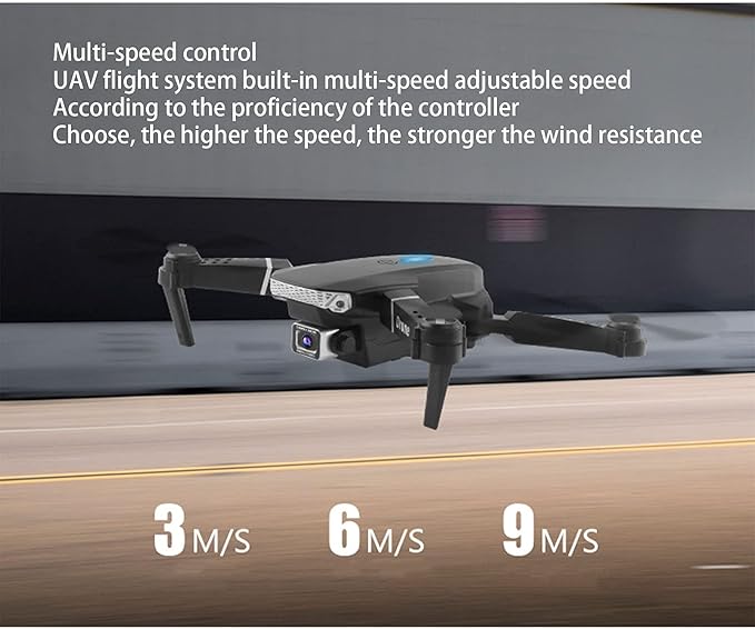 ✈️ E88 & E99 Foldable 4K Dual-Camera Drones with WiFi FPV – Beginner-Friendly Aerial Photography Kit🚁 - DoorAndSteps E Commerce