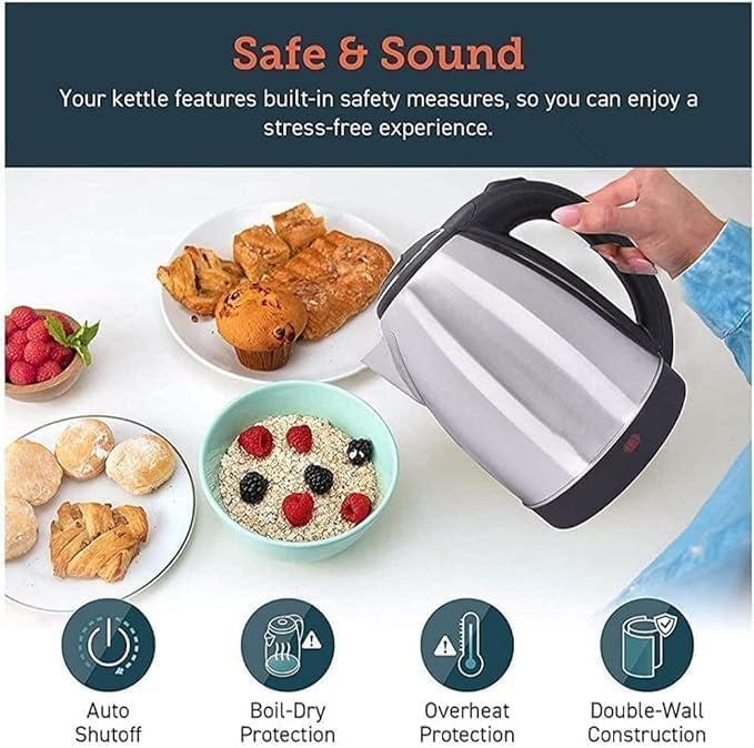 Electric Kettle 1500W - DoorAndSteps E Commerce