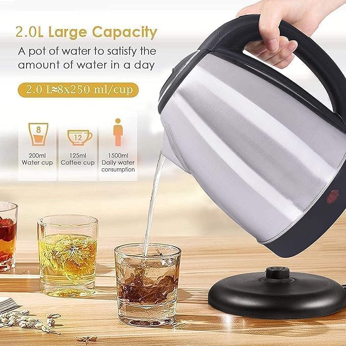 Electric Kettle 1500W - DoorAndSteps E Commerce