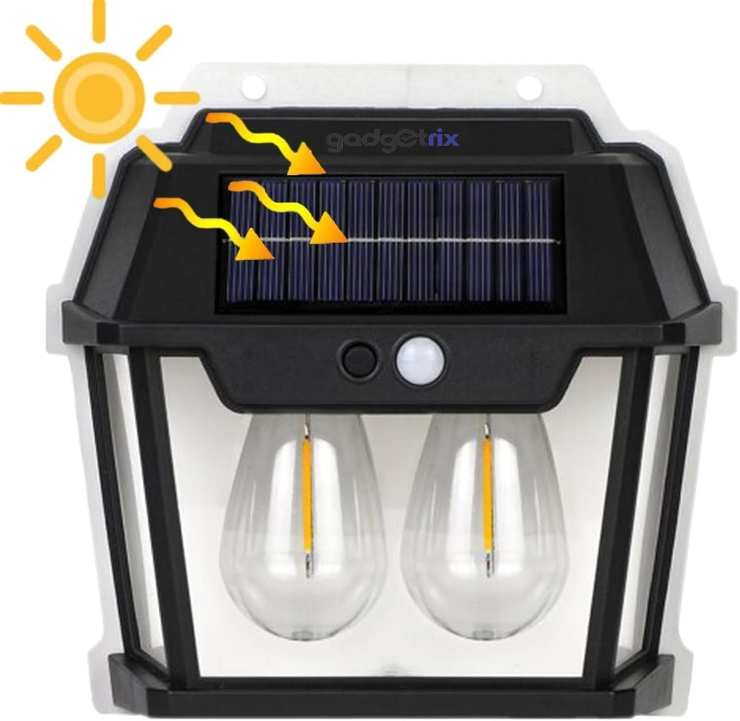 Outdoor Solar Wall Light with Motion Sensor - DoorAndSteps E Commerce