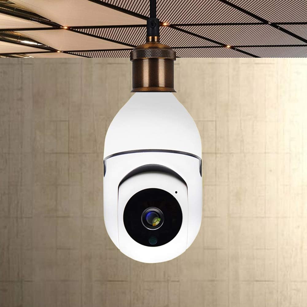 Bulb Indoor PTZ Wifi IP Camera - DoorAndSteps E Commerce
