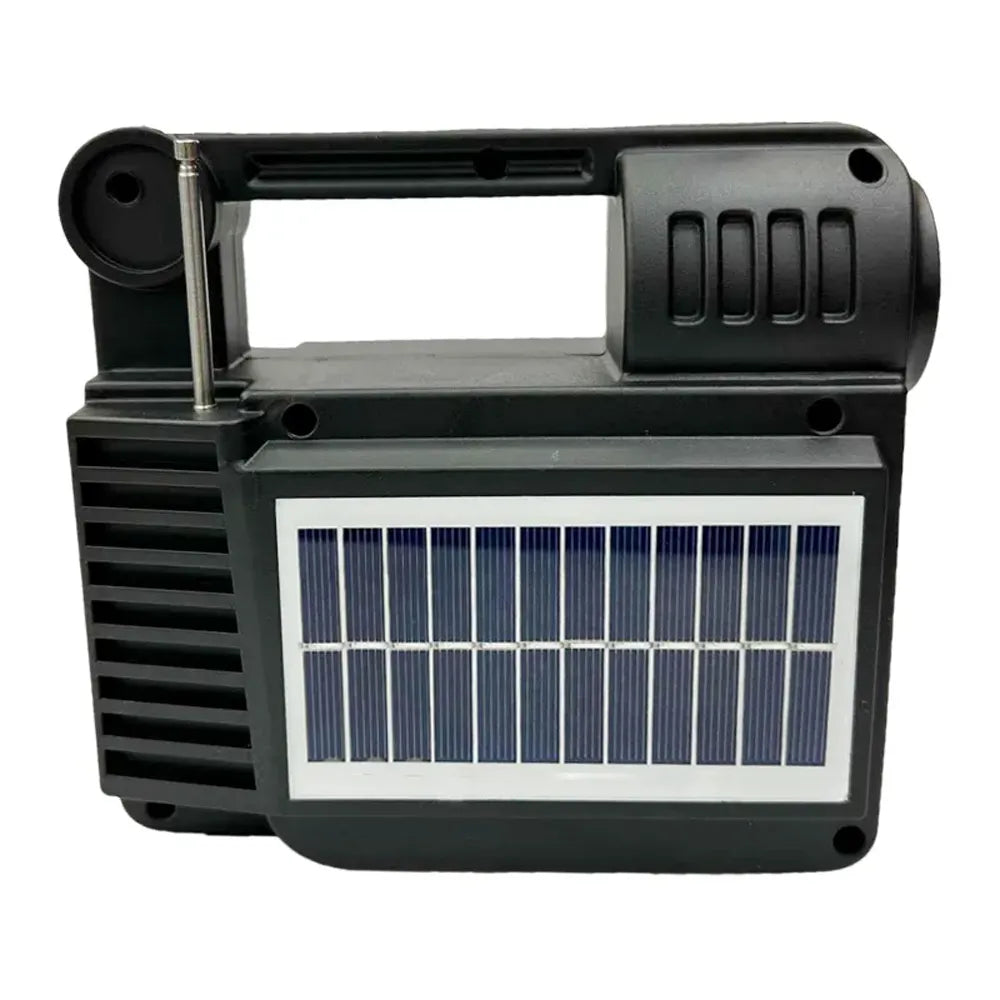Portable solar powered speaker with flashlight - DoorAndSteps E Commerce