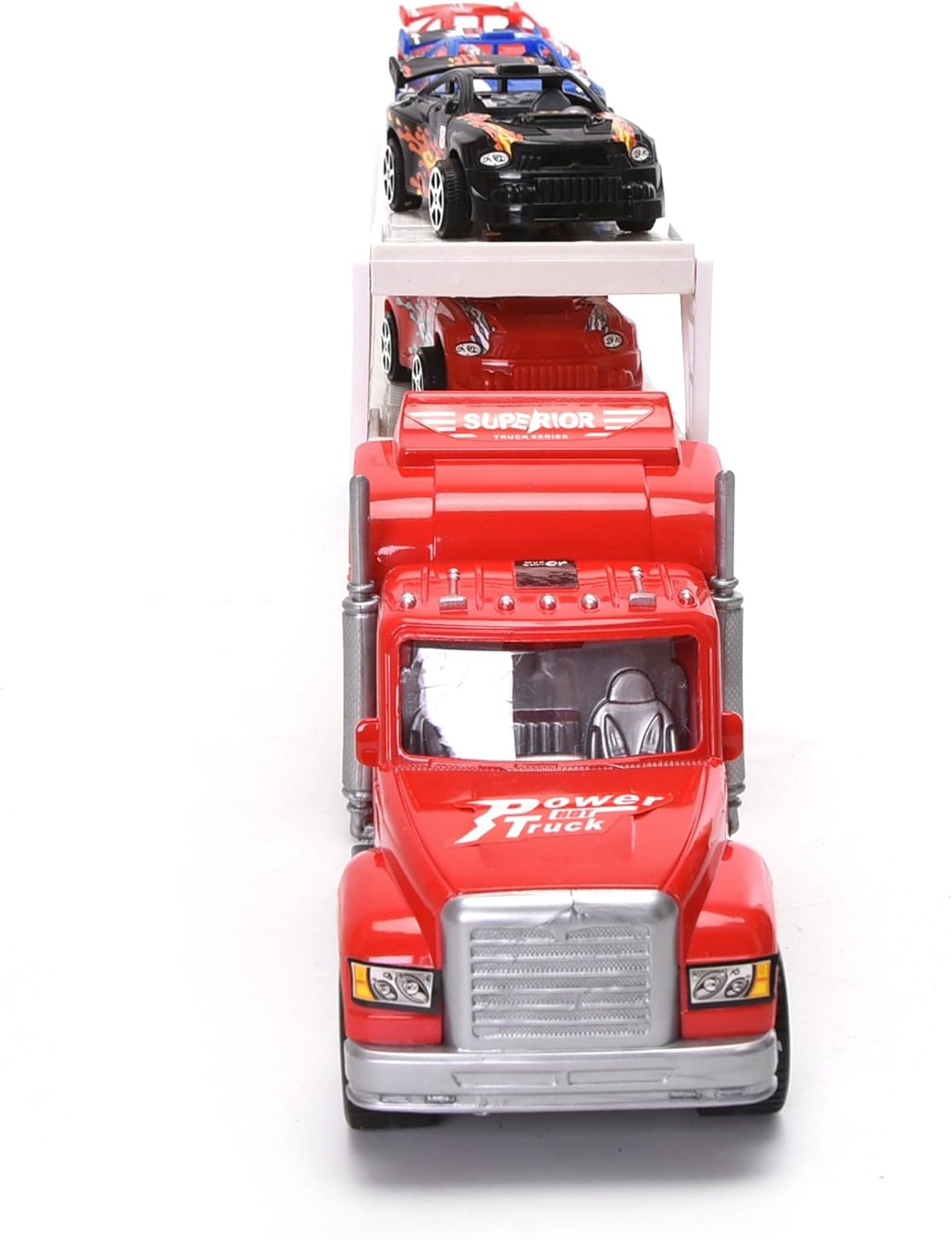 Truck with 9PCS Racing Cars Little - DoorAndSteps E Commerce