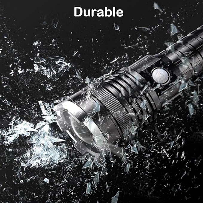 π¦ P90 Super Light Rechargeable Flashlight β Ultra-Bright, Long-Range, and USB Powered β‘π - DoorAndSteps E Commerce