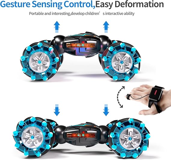 ๐๐จ Unleash Action-Packed Fun with the 2.4GHz RC Stunt Car!