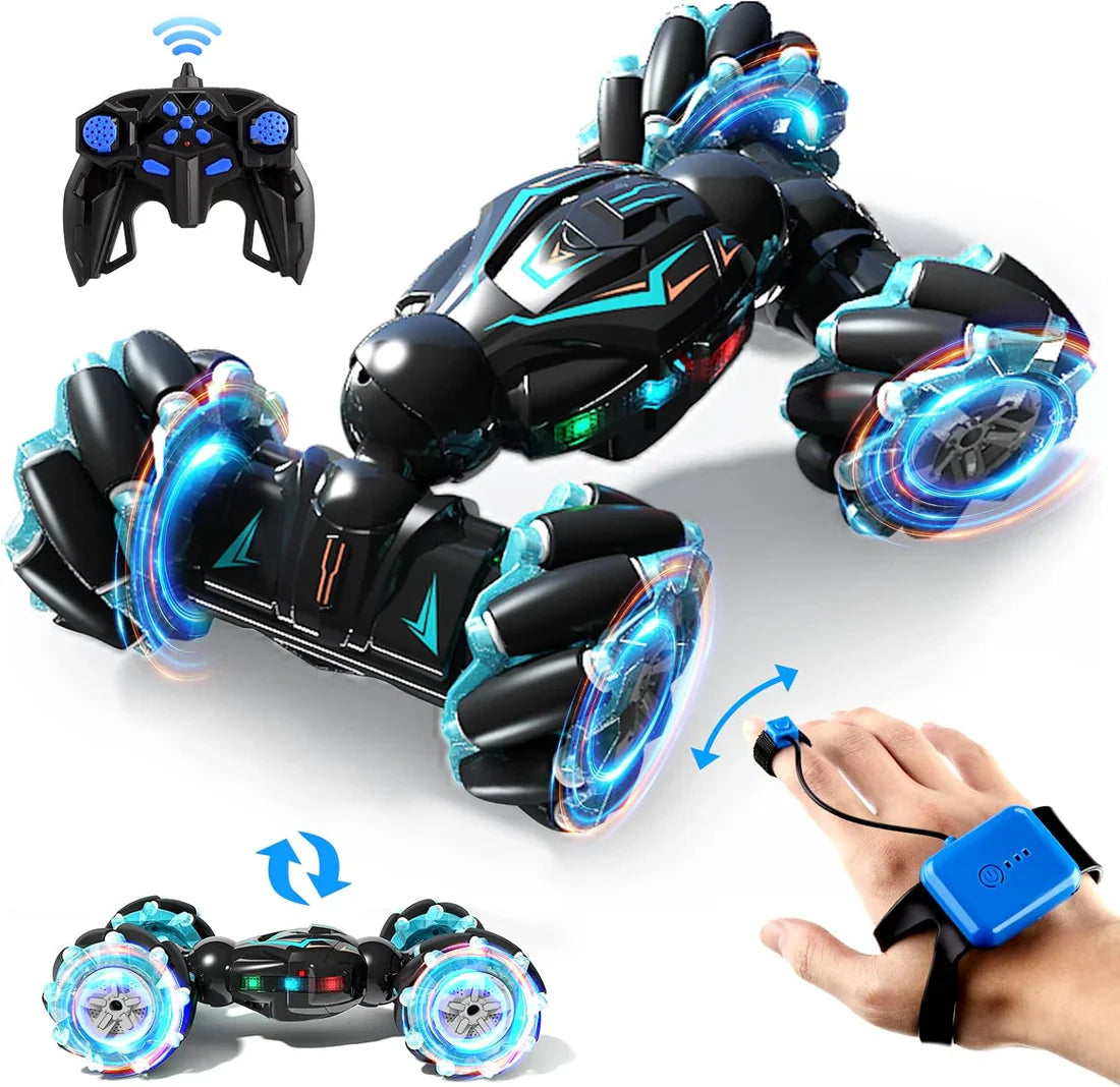๐๐จ Unleash Action-Packed Fun with the 2.4GHz RC Stunt Car!