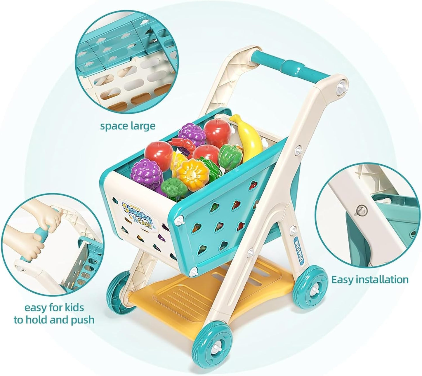Kids Shopping Cart - DoorAndSteps E Commerce