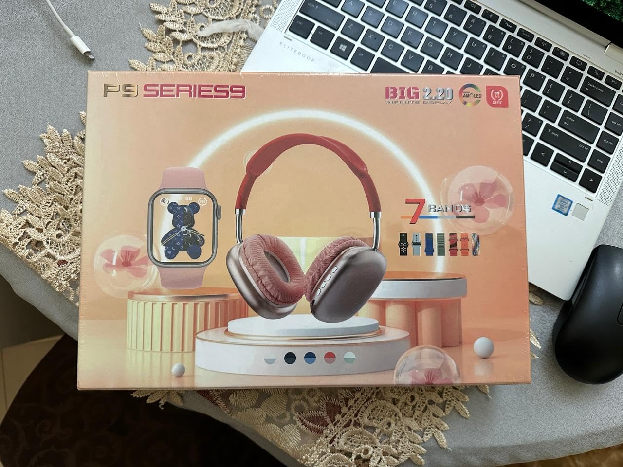 P9 Smart Watch with Series 9 Audio Headphones - DoorAndSteps E Commerce
