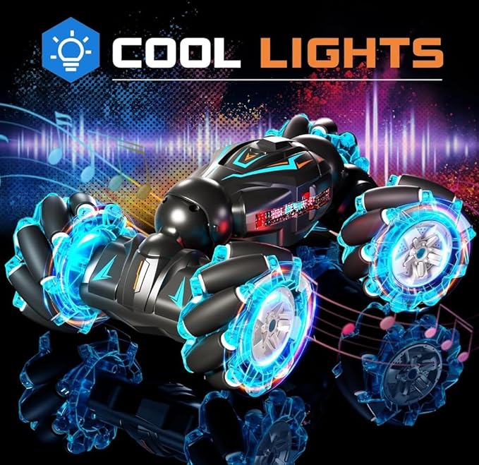 ๐๐จ Unleash Action-Packed Fun with the 2.4GHz RC Stunt Car!