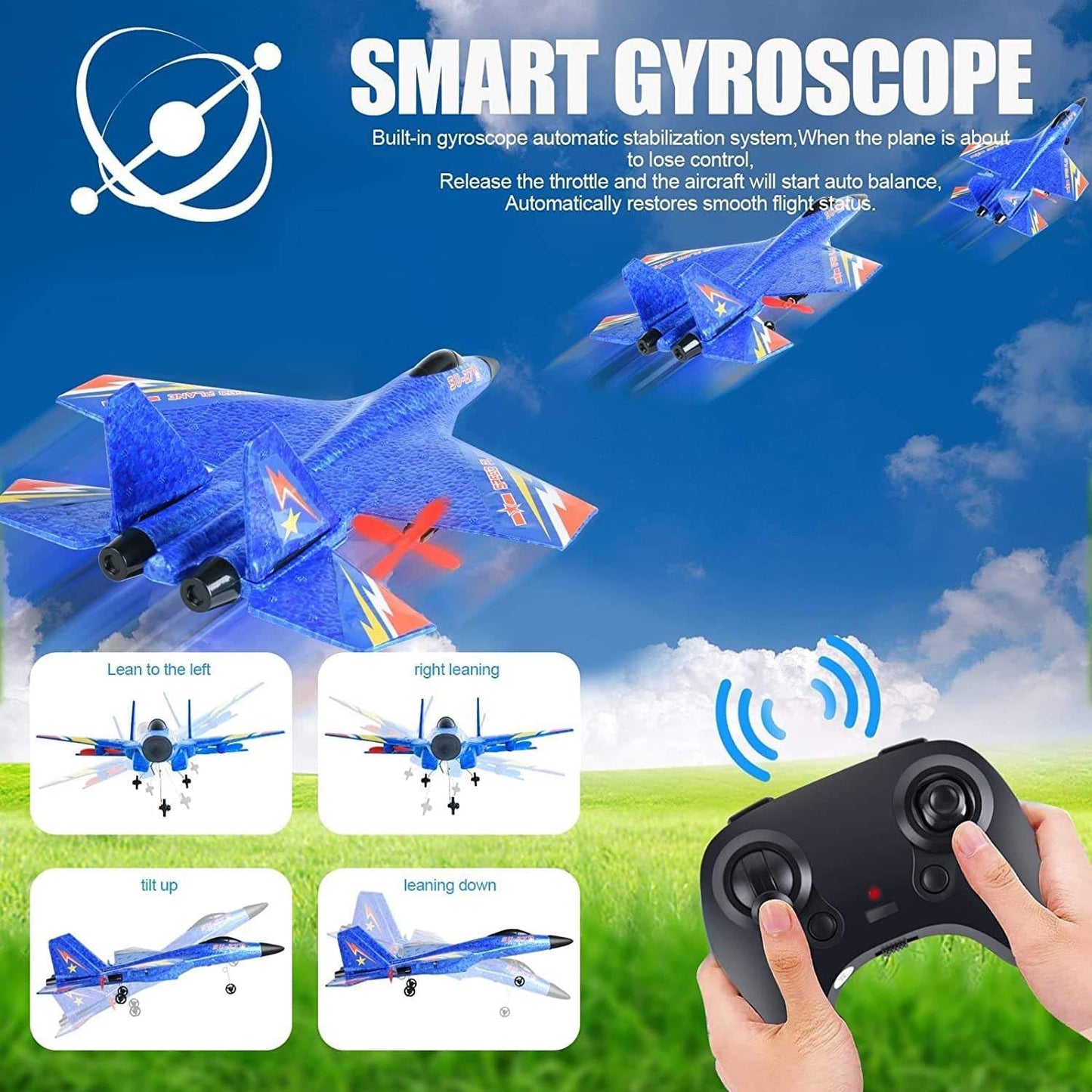 SU-27 RC Airplane,2.4GHz - DoorAndSteps E Commerce