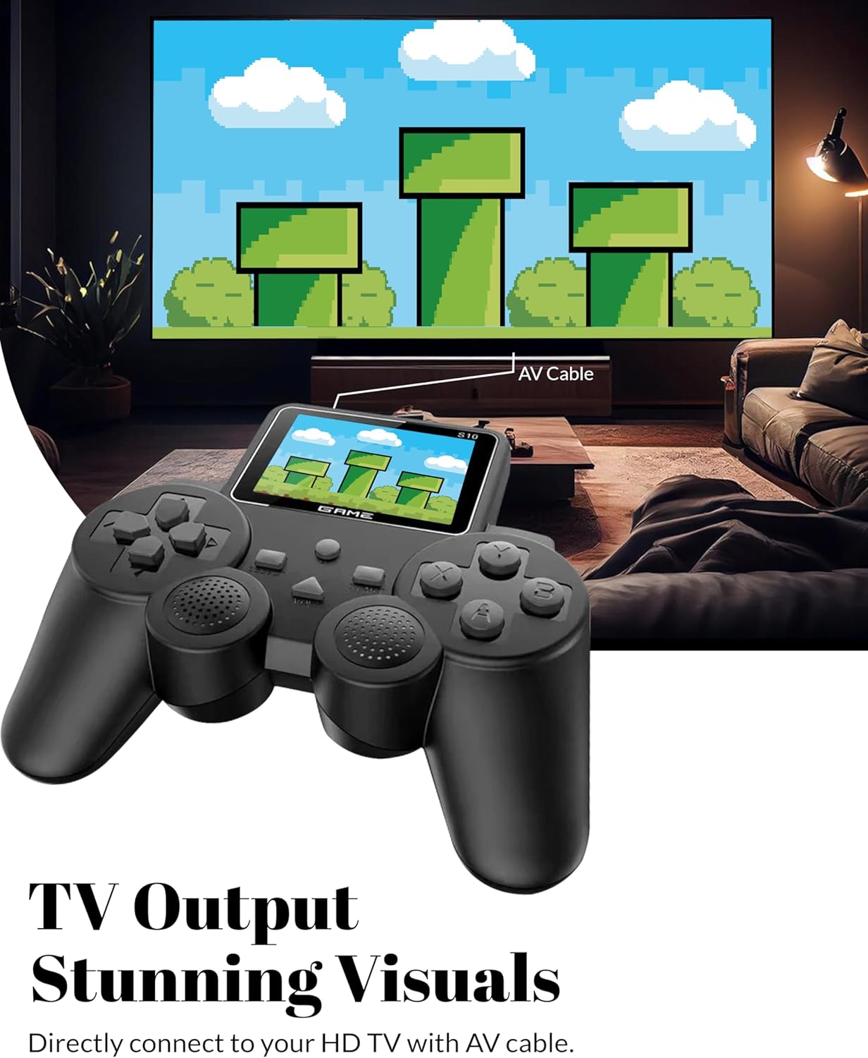 PlayingStation 520-in-1 Retro Games Handheld - DoorAndSteps E Commerce