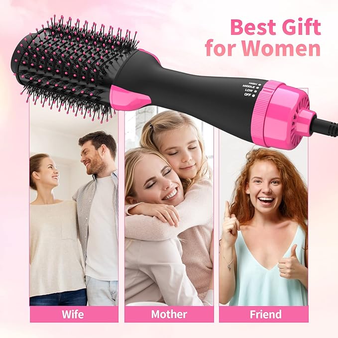 π¨β¨ 2-in-1 Hair Dryer & Styler Brush β Smooth, Volumize & Shine in One Step! πββοΈπ