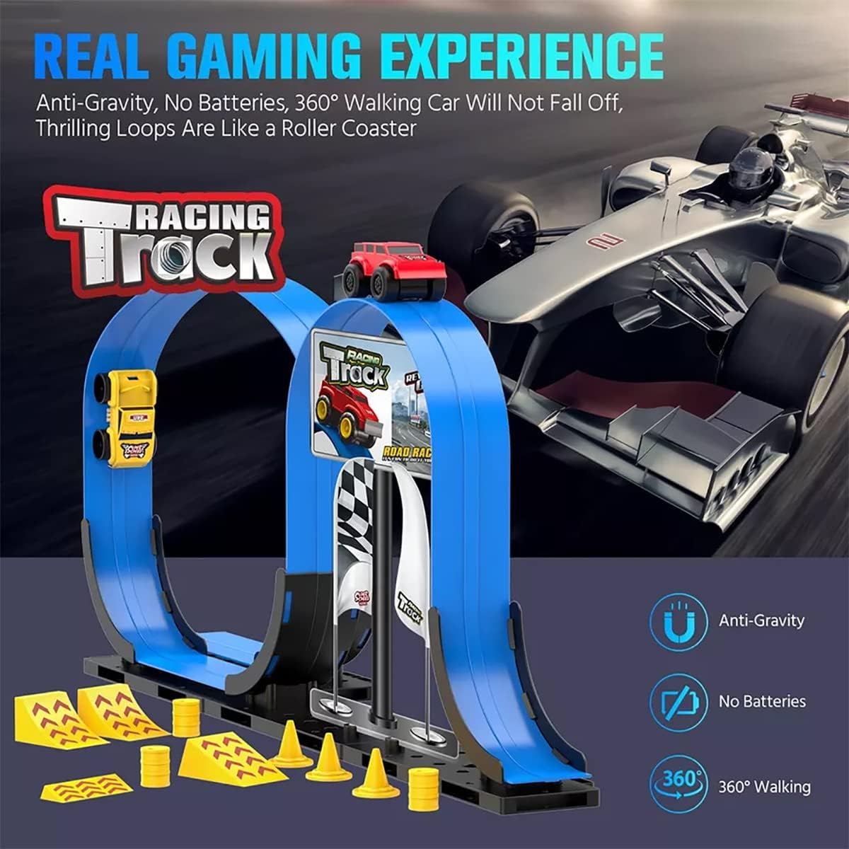 Track Racing Car toy - DoorAndSteps E Commerce