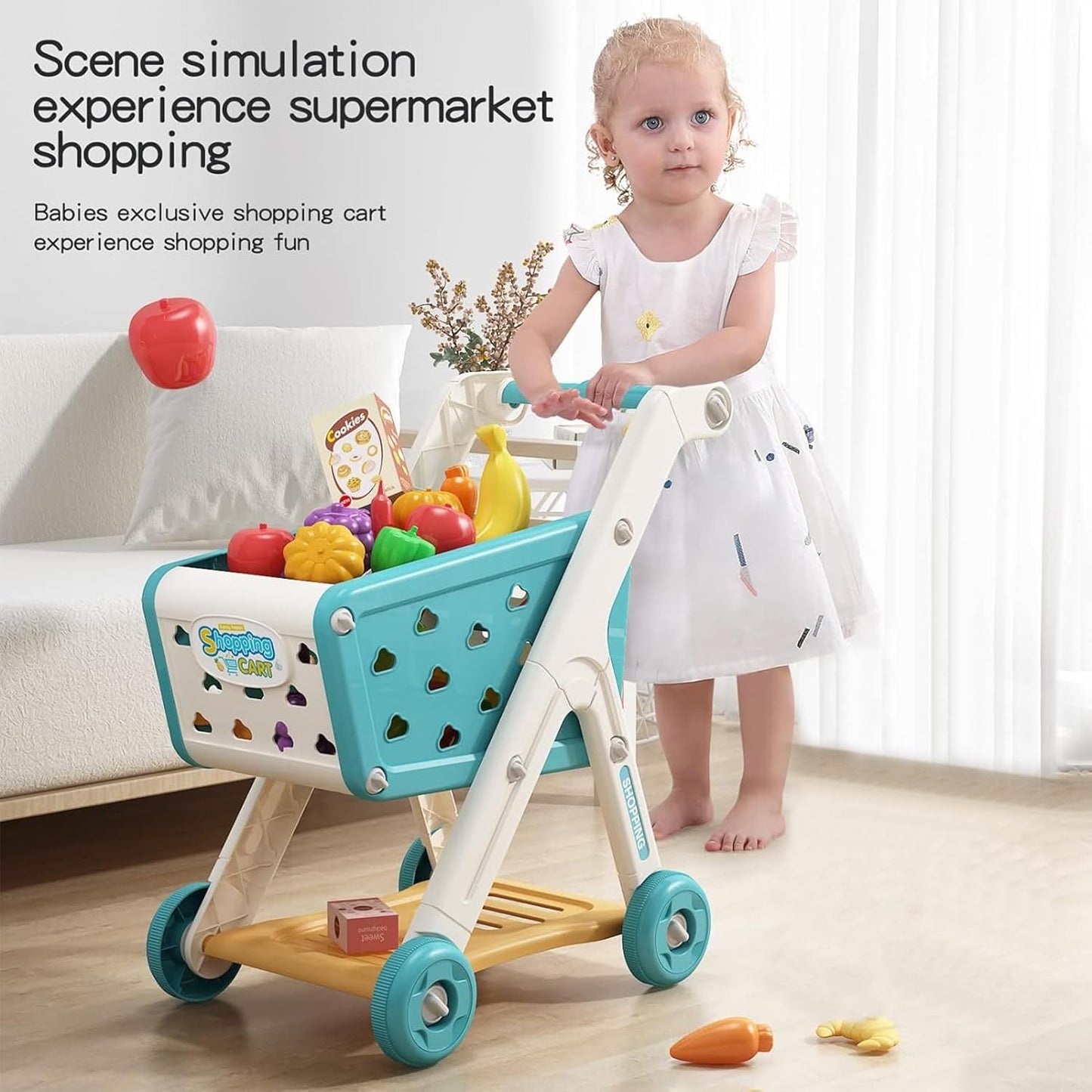 Kids Shopping Cart - DoorAndSteps E Commerce