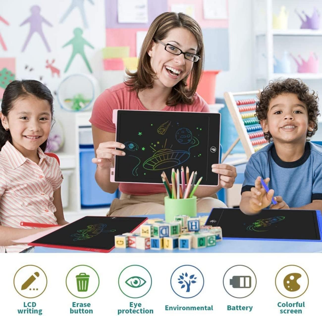 LCD Writing Tablet 8.5 Inch - DoorAndSteps E Commerce