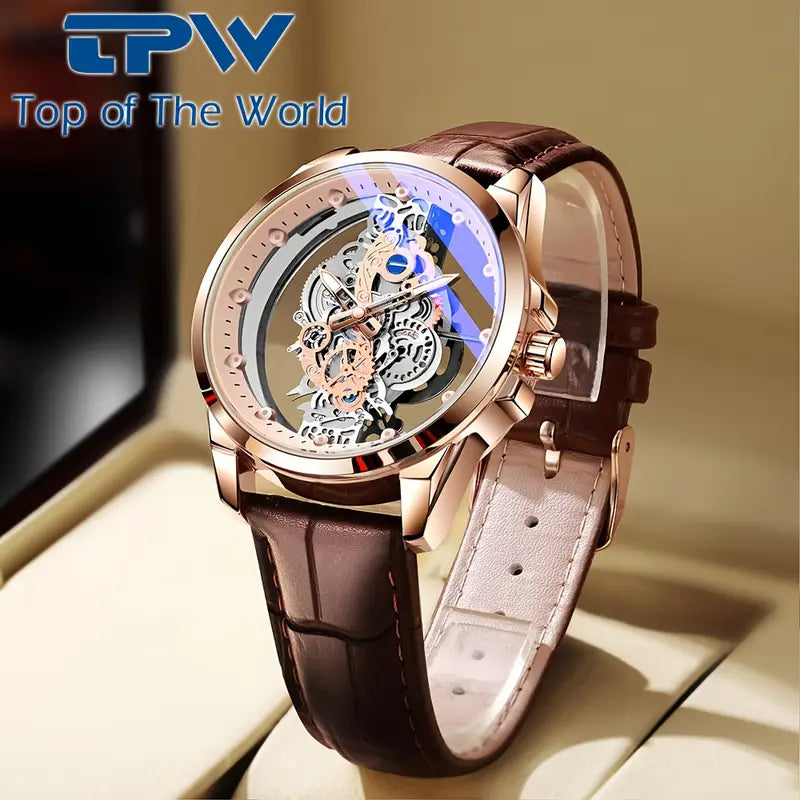 π°οΈ TPW Elegant Men's Quartz Watch β Durable Steel Strap | Timeless Design | Everyday Class π - DoorAndSteps E Commerce