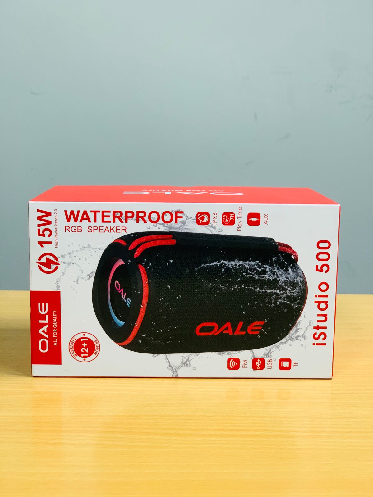 OALE ISTUDIO 500 WATERPROOF SPEAKER - DoorAndSteps E Commerce