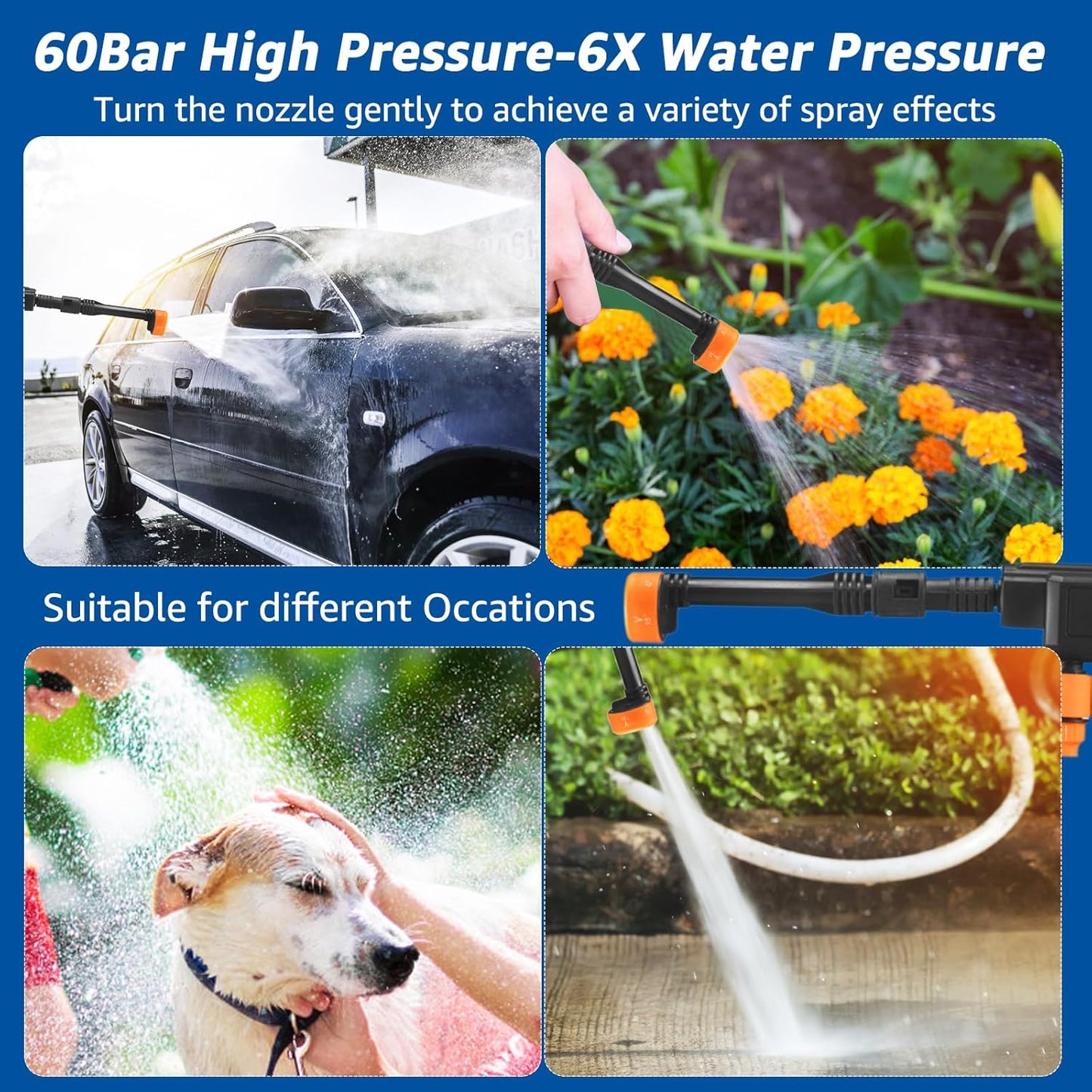 High Pressure Water CLEANING GUN - DoorAndSteps E Commerce