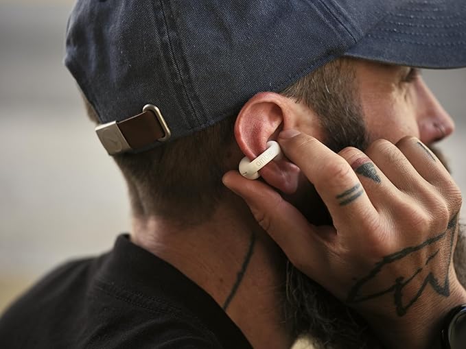 π§ Ambie Earbud | Silicone Cover | ambie Sound Earcuff β Black & White π€π€ - DoorAndSteps E Commerce