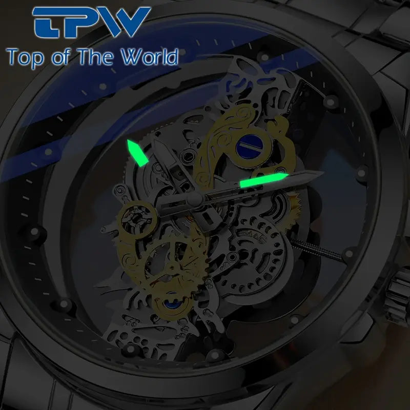 π°οΈ TPW Elegant Men's Quartz Watch β Durable Steel Strap | Timeless Design | Everyday Class π - DoorAndSteps E Commerce