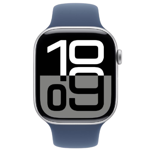 π Apple Pro Series 10 Watch β 46mm Silver Aluminum with Denim Sport Band βπ - DoorAndSteps E Commerce