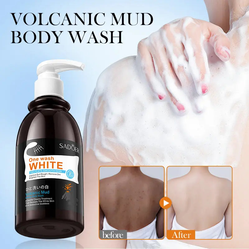 SADOER gently cleanses dirt moisturizes whitening shower gel