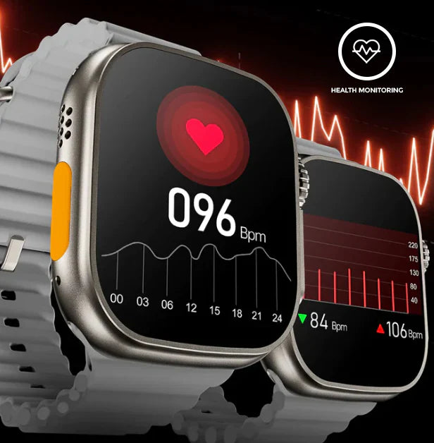 T10 ULTRA MAX SMART WATCH, With 2 Stylish Straps and 1 Display Watches