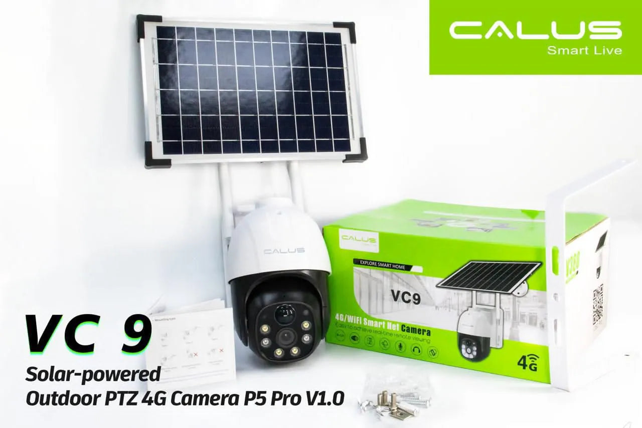 Calus VC9 Smart solar 4G camera - DoorAndSteps E Commerce