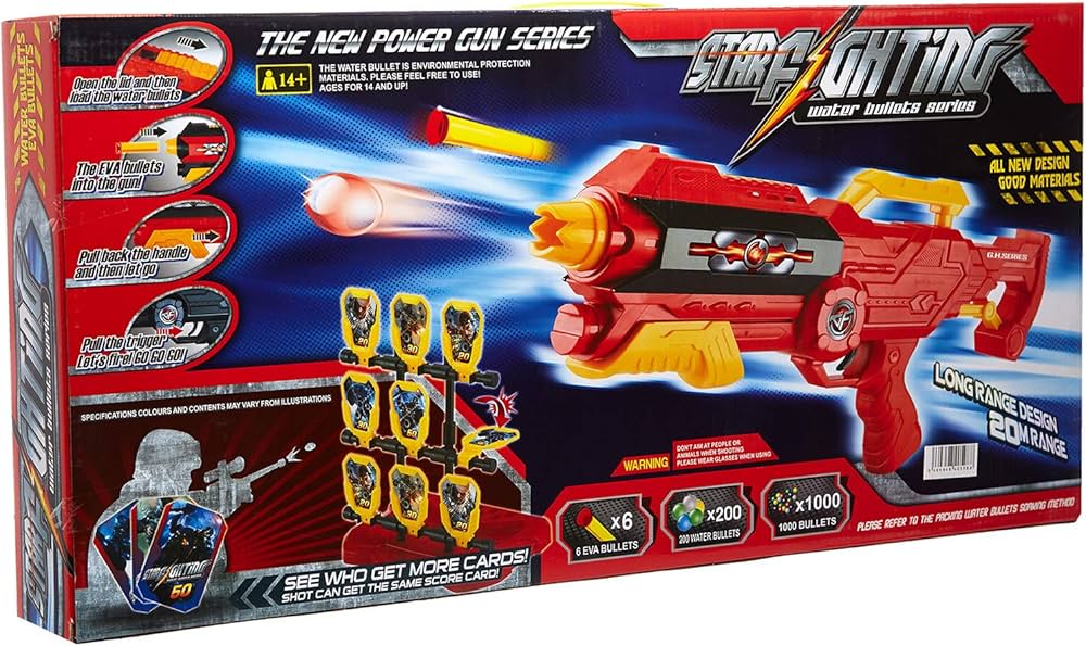 Star Fighting Water Bullet Series - DoorAndSteps E Commerce