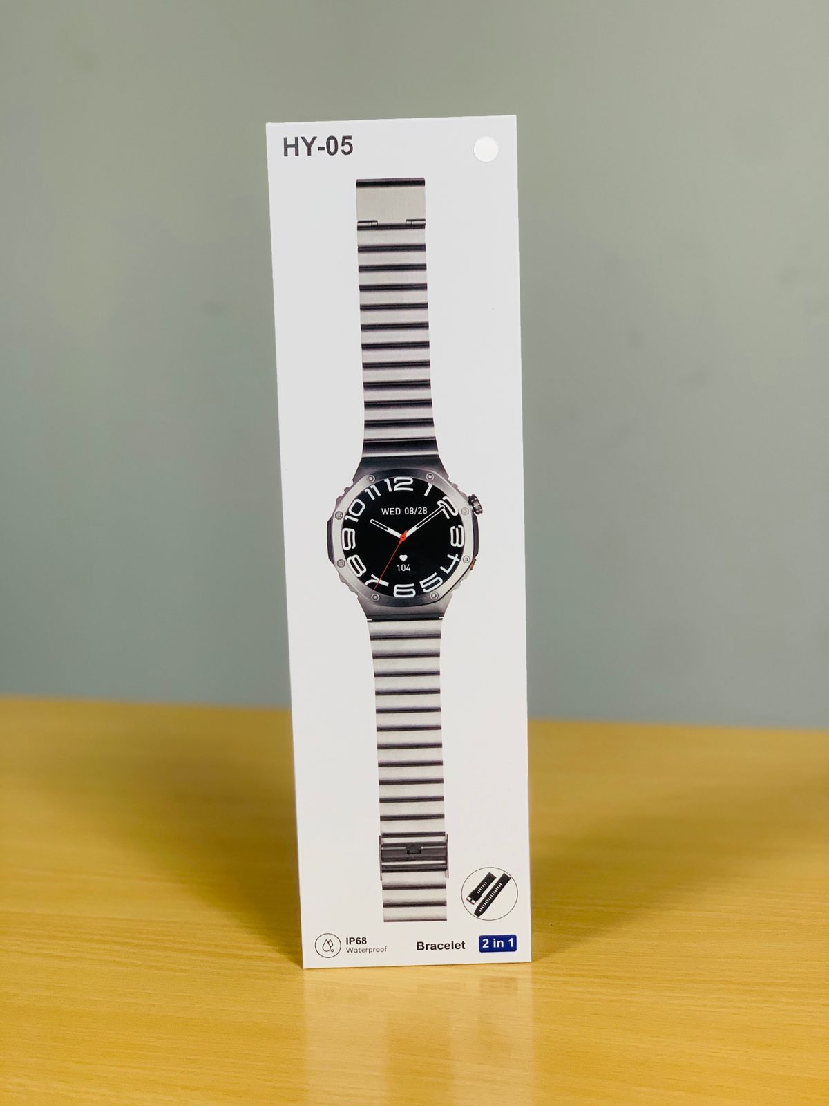 HY-05 stainless steel waterproof watch - DoorAndSteps E Commerce