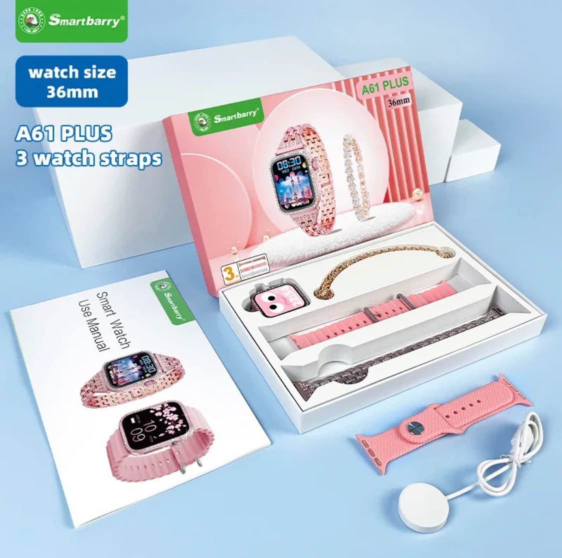 Smartberry A61 plus ladies smart watch - DoorAndSteps E Commerce
