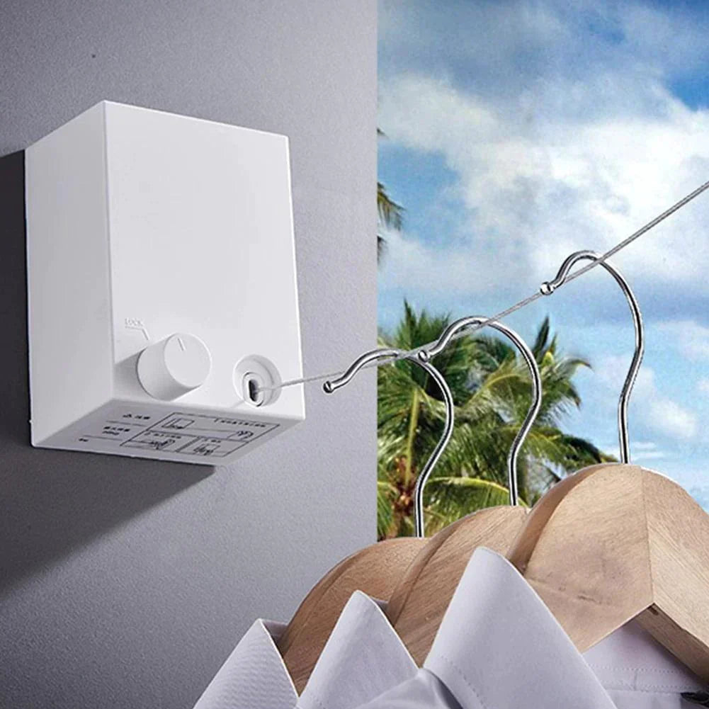 Hanging Wire, Retractable Clothes Hanger Rope - DoorAndSteps E Commerce