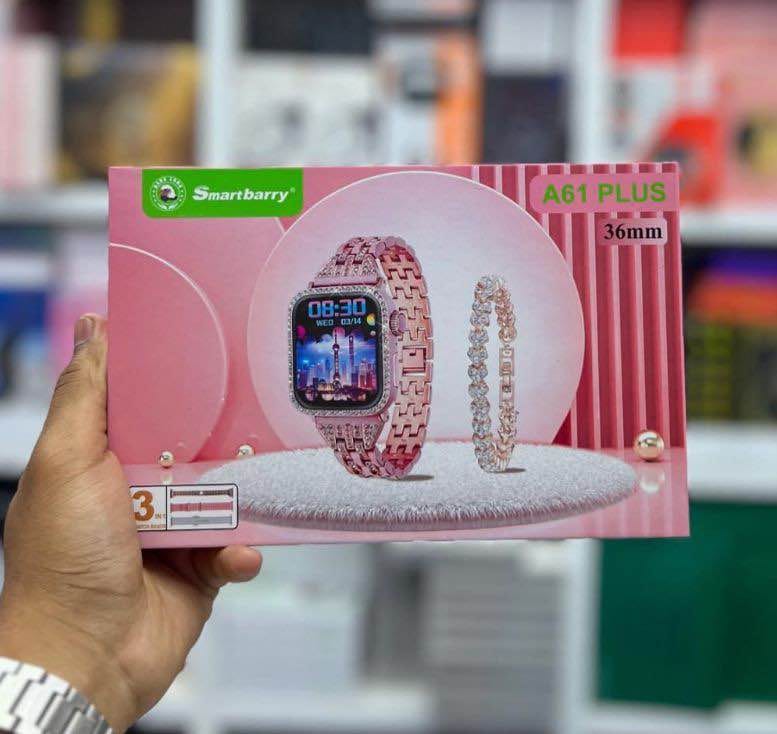 Smartberry A61 plus ladies smart watch - DoorAndSteps E Commerce