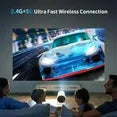 4k Smart video game Projector,