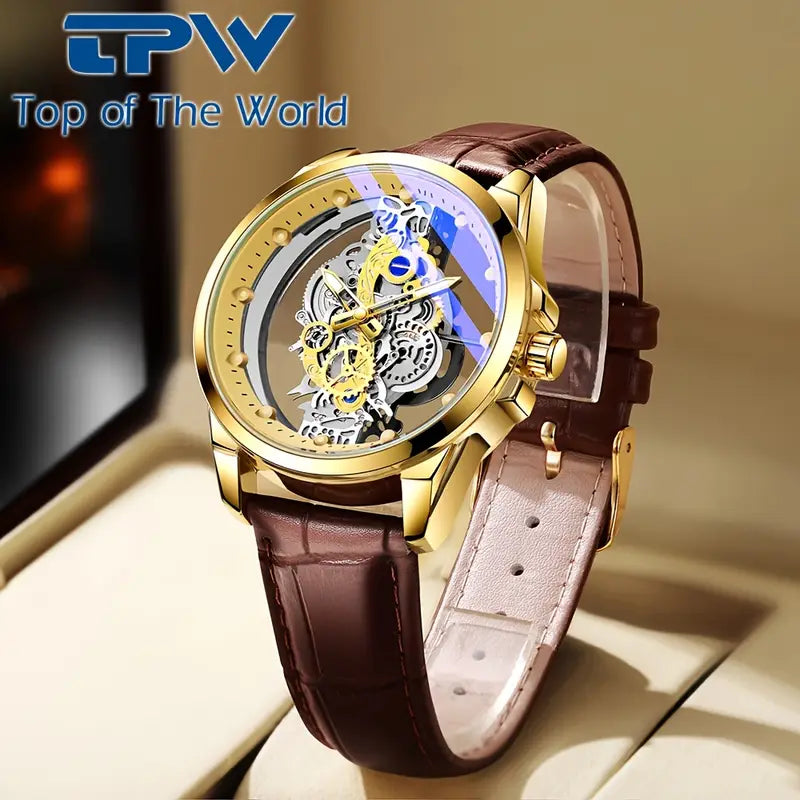 π°οΈ TPW Elegant Men's Quartz Watch β Durable Steel Strap | Timeless Design | Everyday Class π - DoorAndSteps E Commerce