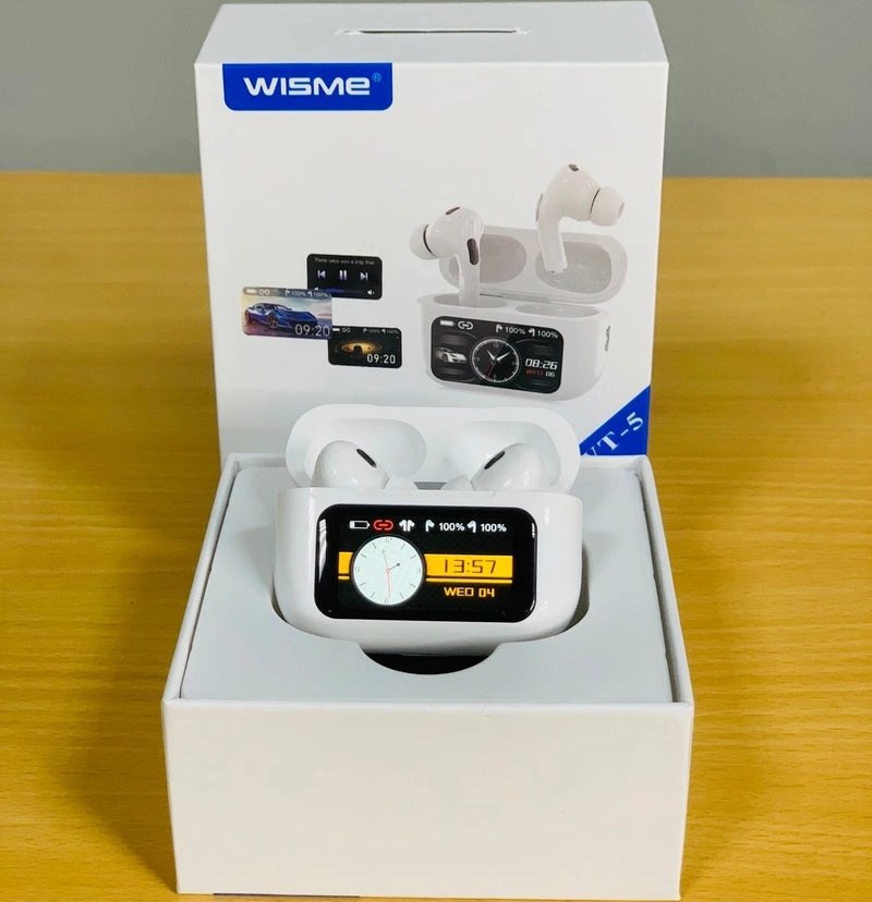 π§ Wisme WT5 Display Smart Earbuds β Style Meets Smart Sound π‘πΆ - DoorAndSteps E Commerce