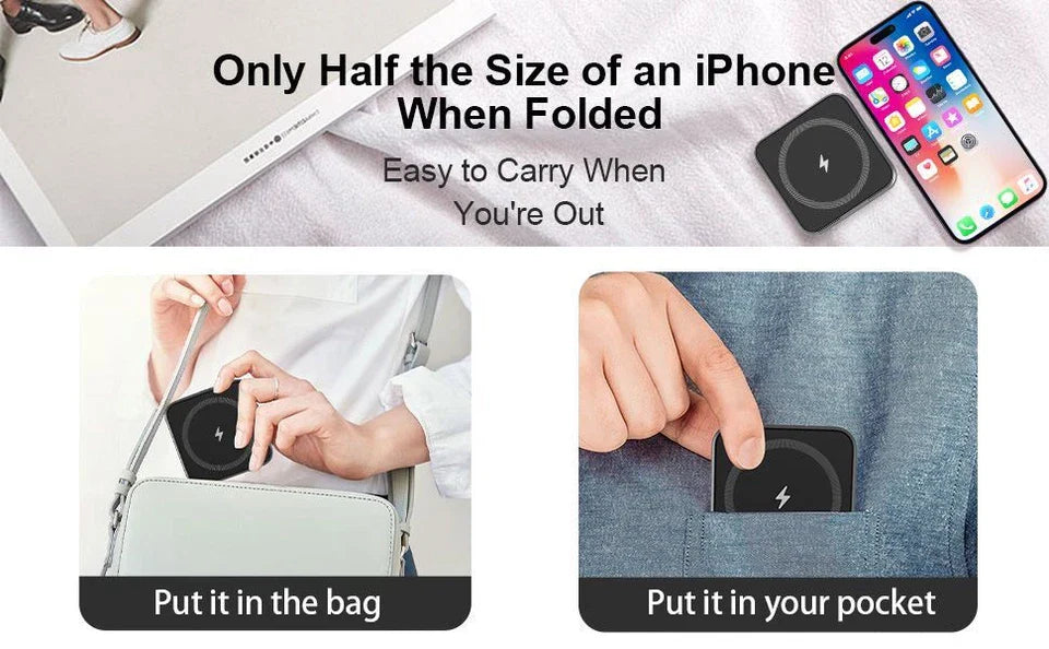 π 3-in-1 Magnetic Foldable Wireless Charger β Fast Charging for All Your Devices! π±βπ§