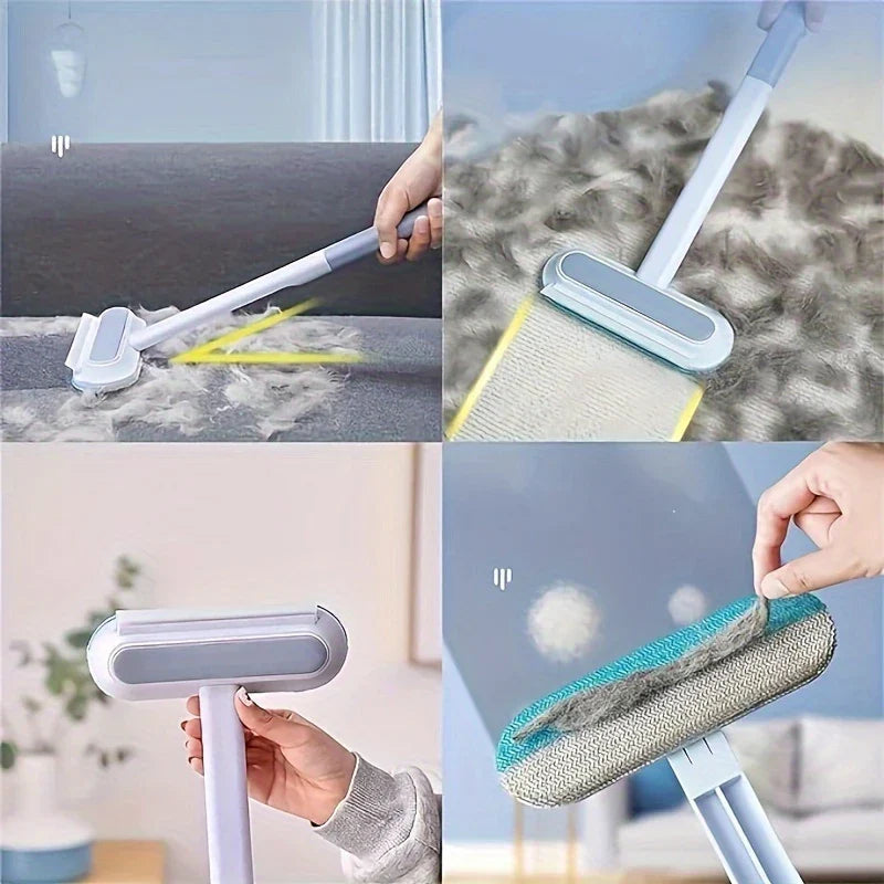 🐾 Pet Hair Remover Brush – Reusable & Washable Tool for Cats, Dogs, Furniture & Carpets 🛋️