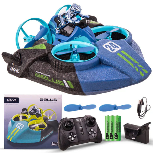 Quadcopter Remote Control Drone 3-in-1 Air Water Land - DoorAndSteps E Commerce 