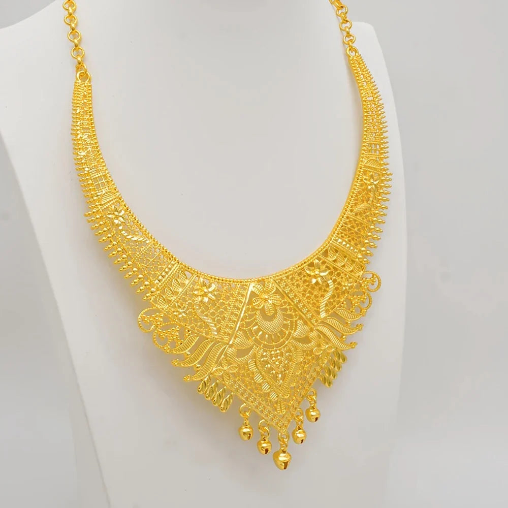 ✨ Elevate Your Elegance with This Stunning Dubai & Ethiopian Inspired Jewelry Set ✨