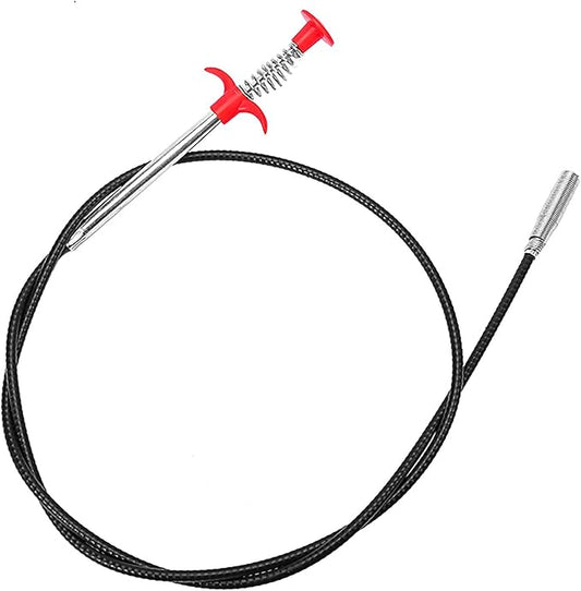 🛠️ Flexible Grabber Pick-Up Tool – 4 Claw Bendable Drain Cleaner for Sink, Toilet & More 💧✨ - DoorAndSteps E Commerce 