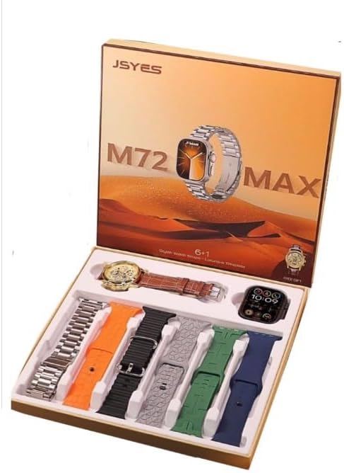 M72 Max Smart Watch wrist watch pack - DoorAndSteps E Commerce 