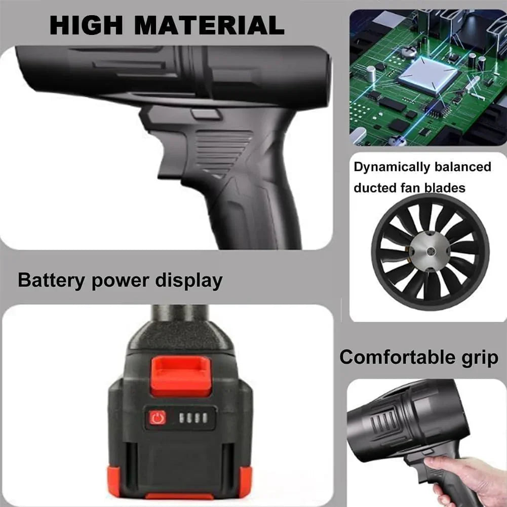 Blower Turbo Fan with 48V Large Battery - DoorAndSteps E Commerce 